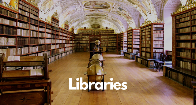 Crate hires for library